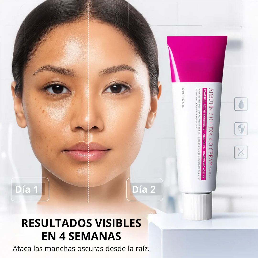 Luméa Crema: Arbutina 7% + Ácido Tranexámico 4% - 50gr