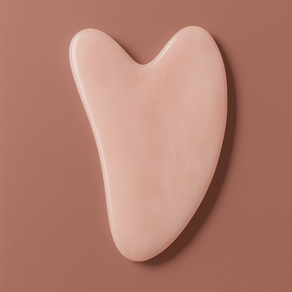 Piedra Facial Gua Sha, Moldea Rostro y Libera Tensión Facial