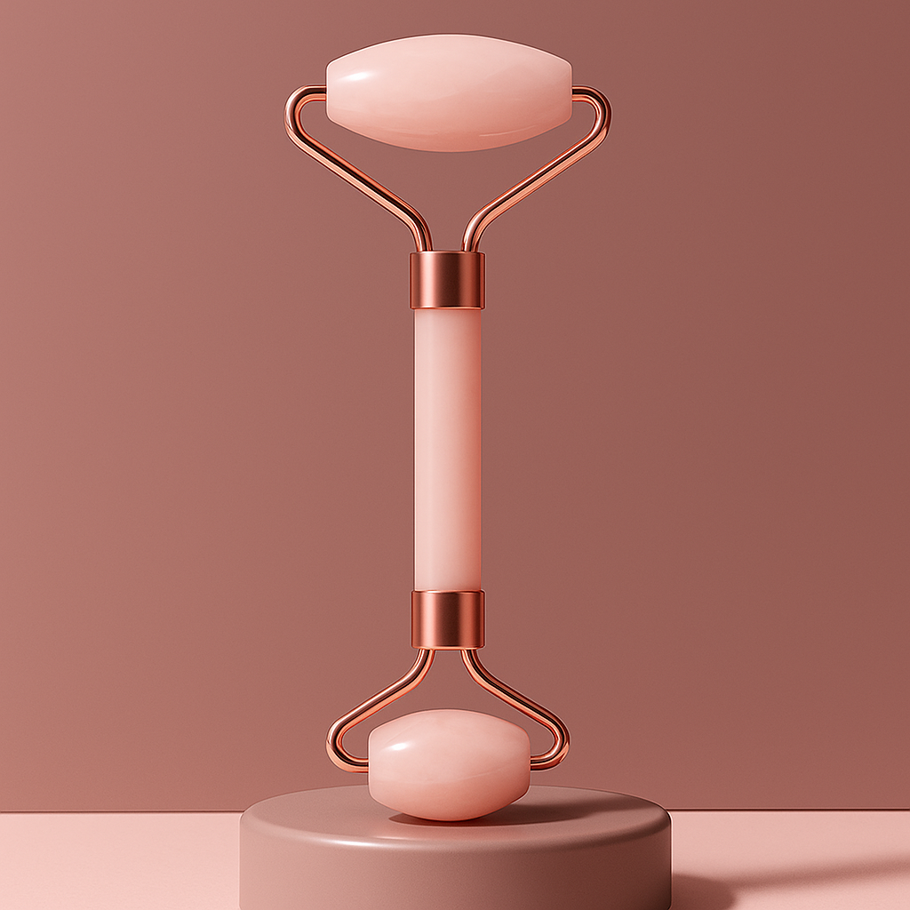 Facial Roller para Rostro y Cuerpo, Activa la Circulación y Reduce la Hinchazón